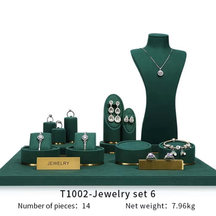 M2 Neck Display Stand for Jewelry, Necklaces, Rings, and Earrings - Jewelry Window Display Props