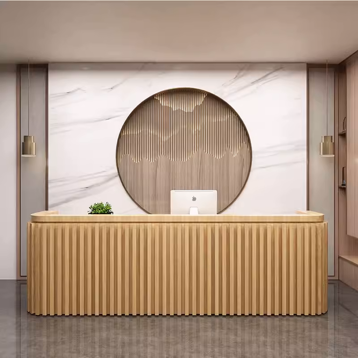 Morandi Deino Custom Classic Reception Desk