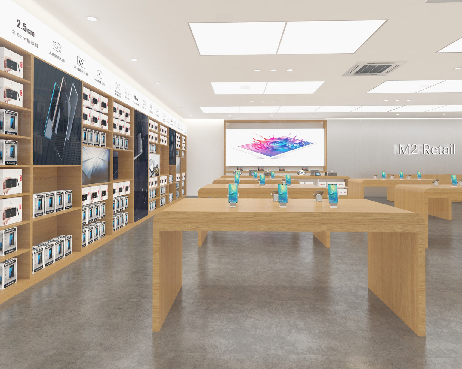 Phone Store Fixtures — M2 Retail