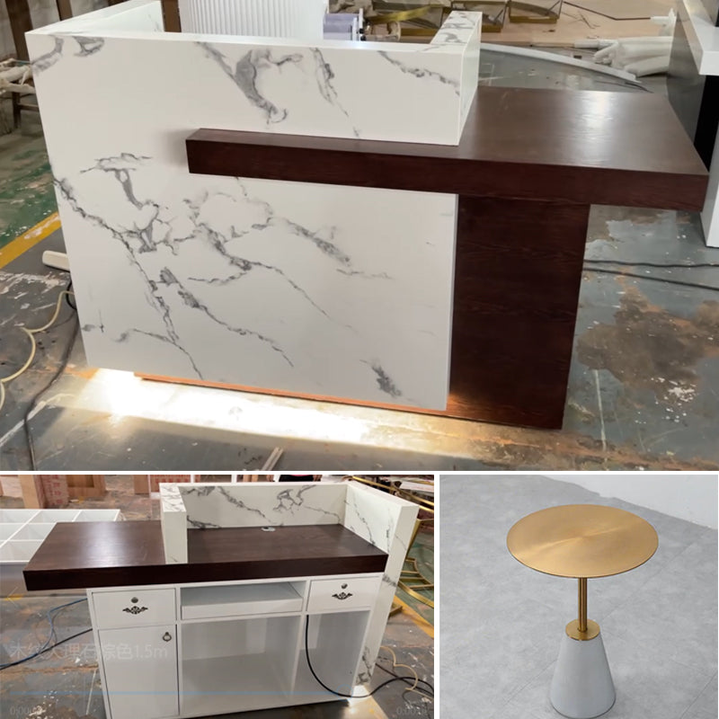 Eos Large Reception Desk