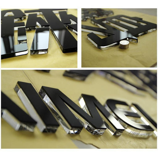 3D Acrylic Letters for Reception Wall - M2 Retail