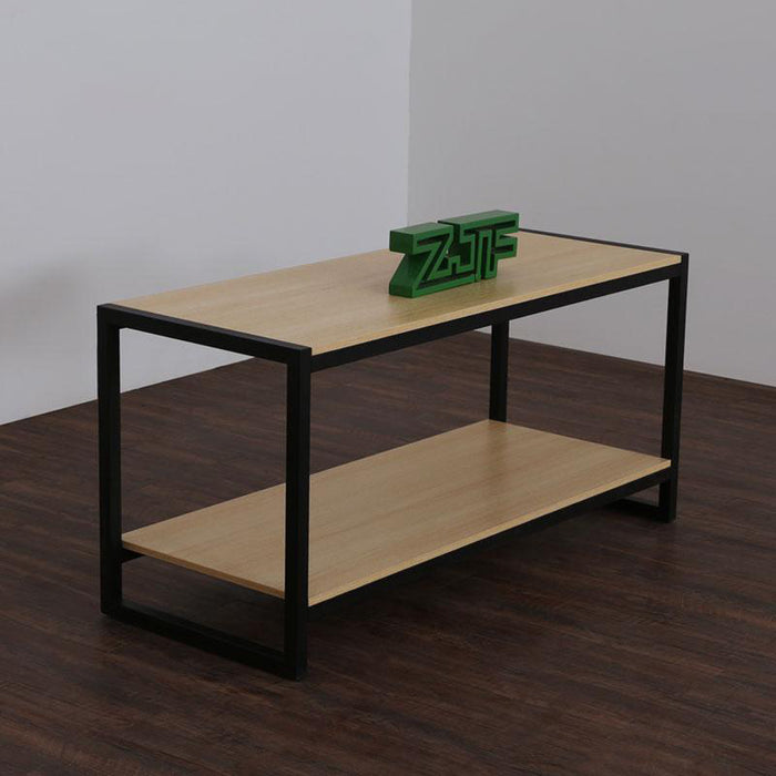 Food/ Wine Promotion Table & Counters Group made by Wood & Black Profile Loft Modern Design
