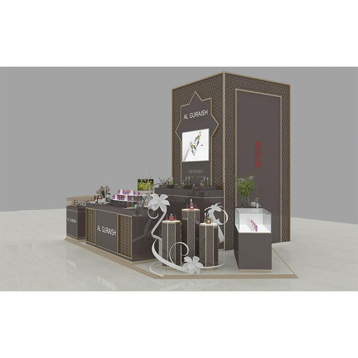 6x2.6m Arabian style GURAISH Perfume Kiosk with Column - M2 Retail
