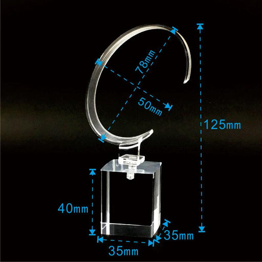 Acrylic transparent watch display stand - M2 Retail