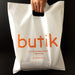 Custom Logo Plastic Shopping Bags with Handle - M2 Retail