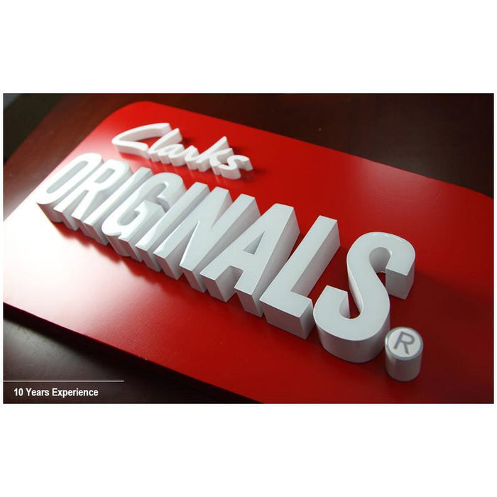 Front Lit Resin Shop Front Sign Illuminated Stainless Steel Channel Letter Customized - M2 Retail