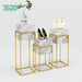 Gold & Marble Laminate Clothing/ Bags/ Shoes Retail Display Window Shop Window Display - M2 Retail