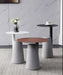 LOFT Style Black/ White/ Red Small Metal Table with Cement base for Retail Store - M2 Retail