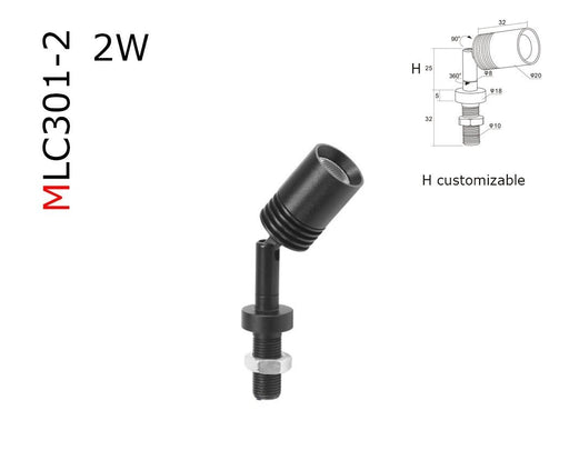 MLC301 spectrum miniature 1W/2W/3W LED spotlight DC12V - M2 Retail