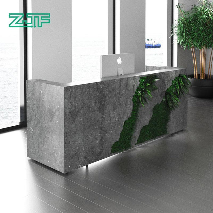 Modern Nature Marble Retail Reception Counter Design Clothing Store  Reception Desk - M2 Retail