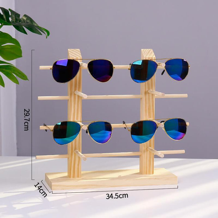 Pine sunglasses display stand - M2 Retail