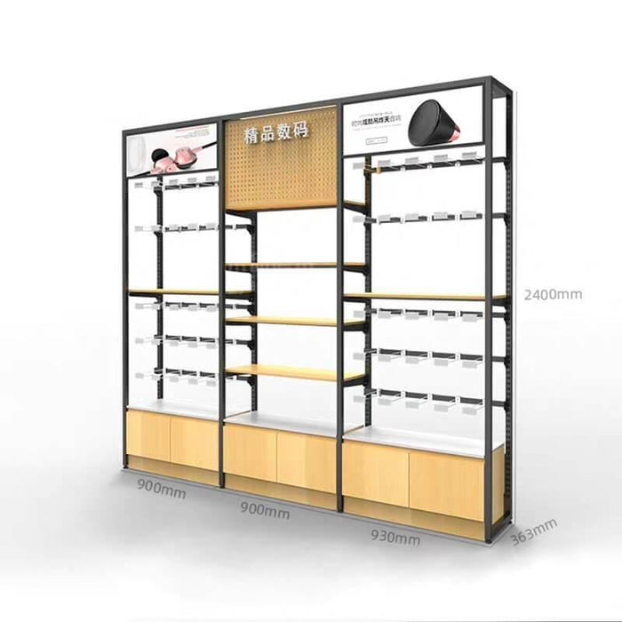 Remax Style Mobile Phone Accessories Wall Display Cabinet - M2 Retail