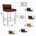 Stainless steel jewelry stool, chair for optical shop - M2 Retail