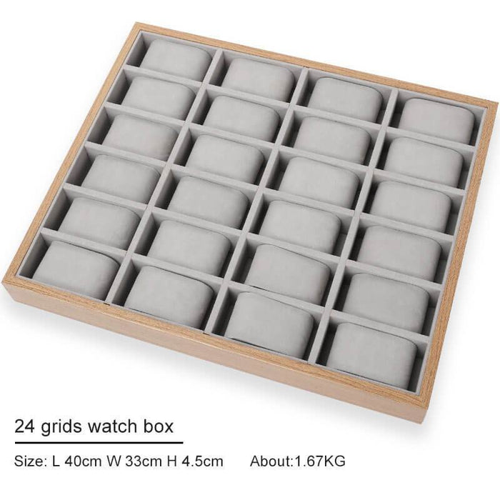 18 Watch Stackable Tray | Stackable Watch Case - Big Watch Buyers
